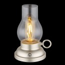 Globo PETRO 58016CH LED Tischlampe | 1W LED | 65lm | 2700K