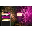 Philips Hue 17420/30/P7 Außensäule Calla 1x8W | 2200-6500K | IP44 - White and Color Ambiance