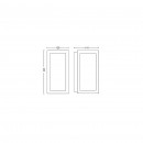 Philips Hue 17429/30/P7 LED Außenwandleuchte press 1x8W | 2200-6500K | IP44 - White and Color Ambiance