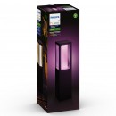 Philips Hue 17431/30/P7 LED Sockelleuchte press 1x8W | 2200-6500K | IP44 | RGB - White and Color Ambiance