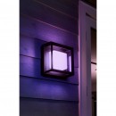 Philips Hue 17438/30/P7 Außenwandleuchte Econic 1X15W | 2200-6500K | RGB | IP44 - White and Color Ambiance