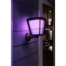 Philips Hue 17439/30/P7 Außenwandleuchte Econic 1X15W | 2200-6500K | IP44 | RGB - White and Color Ambiance