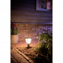 Philips Hue 17441/30/P7 Sockelleuchte Econic 1X15W | 2200-6500K | RGB | IP44 - White and Color Ambiance