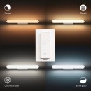 Philips Hue 34028/31/P7 Wandleuchte Badleuchte Adore 1x13W | 2200-6500K | IP44 - Bluetooth, White Ambiance