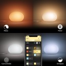 Philips Hue 40904/31/P9 LED Tischlampe Flourish 1x9,5W | E27 | 2200-6500K - Bluetooth, White and Color Ambiance