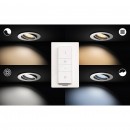 Philips Hue 50411/31/P7 LED Decken- und Spotleuchte Miliskin 1x5,5W | 2200-6500K - White Ambiance