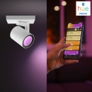 Philips Hue 50624/31/P7 Decken- und Spotleuchte Argenta 4x5,7W | 2000-6500K | RGB - Bluetooth, White and Color Ambiance