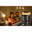 Philips Hue 8718699696917 Starter Kit 3x + LED Lampe + 2x Dimmschalter + Bridge 9W| E27 | - White and Color Ambiance