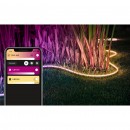 Philips Hue 8718699709839 LED Außenstreifen 2 m 1x20,5W | RGB - White and Color Ambiance + Transformator