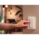 Philips Hue 8719514274617 mit Dimmerschalter Dimmer Switch, Fernbedienung, weiß