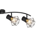 Globo 54017-4 Deckenstrahler Priska 4x40W | E27 - schwarz