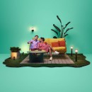 Philips 8720169071797 LED Starterset Elpas Bollard | 4,8W integrierte LED-Quelle | 320 lm | 2700-5000K