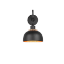 Trio R20811732 Wandleuchte Punch 1x40W | E27 - schwarz