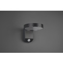 TRIO R22251142 LED Solar-Gartenwandleuchte Posadas 1x4,5W | 3000K | IP44 - mit Bewegungssensor