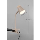 Trio TR25831143 LED Tischlampe PONGO | 4,5W integrierte LED-Quelle