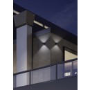 TRIO R28232632 Rosario Außenwandleuchte LED 2x2W 3000K IP44