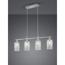 TRIO R30764006 Pendelleuchte Posh 4x10W | E14
