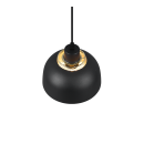 Trio R30811032 Pendelleuchte Punch 1x40W | E27 - höhenverstellbar, schwarz