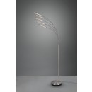 TRIO R41031507 LED Stehleuchte Reed 5x3,5W | 1750lm | 3000K | IP20 - Memory-Funktion, dimmbar 3- Phasen, Nickel