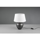 Trio R50601002 Tischleuchte Abby 1x60w | E27 - Kabelschalter, weiß
