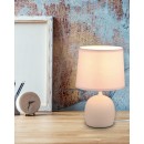 Trio R50802644 Malu 1x40w Tischlampe | E14 - Kabelschalter, Beige