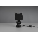 Trio R50851002 Tischleuchte Abu 1x40w | E14 - Kabelschalter, schwarz