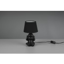 Trio R50861002 Tischlampe Nilson 1x40w | E14 - Kabelschalter, schwarz