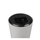Trio R52176177 LED-Außentischleuchte Lennon 1x2W | 180lm | 3000 K | IP44 - 4-Phasen-Touchdimmer, Batterie, USB, grau