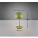 Trio TR54891115 LED Tischlampe MUNOZ | 1,3W integrierte LED-Quelle