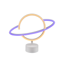 Trio R55370101 LED Tischleuchte Planet 1x1,6W | 20lm | USB - weiß