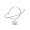 Trio R55370101 LED Tischleuchte Planet 1x1,6W | 20lm | USB - weiß