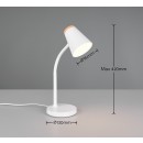 Trio TR55831101 LED Tischlampe PONGO | 4,5W integrierte LED-Quelle