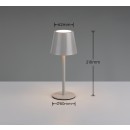 Trio TR55961177 LED Tischlampe DIAZ | 1,6W integrierte LED-Quelle