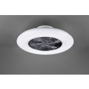 TRIO R62402106 LED Kronleuchter mit Ventilator Visby 1x40W | 3000-6000K - dimmbar, mit Fernbedienung