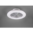 TRIO R62522187 LED Lampe mit Ventilator Stralsund 1x30W | 3000-6500K - verstellbar, mit Fernbedienung