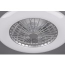 TRIO R62522187 LED Lampe mit Ventilator Stralsund 1x30W | 3000-6500K - verstellbar, mit Fernbedienung