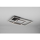 Trio R62642132 LED- Deckenleuchte Padella 1x25w | 3000lm | 3000K - einstellbar, 3-Phasen-Dimmen, schwarz