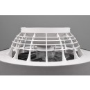 Trio R62662111 LED-Deckenleuchte mit Ventilator Farsund 1x30w | 22200lm | 3000 - 6500K - separate Switches, Fernbedienung, dimmbar, 3 Geschwindigkeiten, Timer, Nachtmodus, Grau