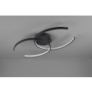 TRIO R67011142 LED Kronleuchter Cocos 2x10W | 2600lm | 3000K - schwarz, Switch Dimmer
