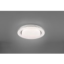 TRIO R67041000 Deckenleuchte Atria 1x18W | 2000L | 3000-6000K | IP20 - dimmbar, Temperatureinstellung, Speicherfunktionen, Nachtbeleuchtung, Fernbedienung, Sternenhimmel-Effekt, weiß