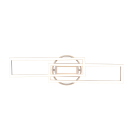 Trio R67183107 LED Deckenleuchte Twister 1x30W | 4500lm | 2700-6000K - Fernbedienung, einstellbar, dimmbar, Nickel