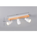 Trio TR81983031 Spot-Deckenleuchte PIERRE GU10