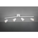 TRIO R82124131 LED Decken- und Spotleuchte Toulouse 4x3W|3000K