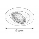 Rabalux 1050 Lite LED Einbauleuchte 3-set 3x3W IP40