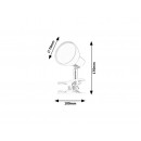 Rabalux 1477 LED Klemmleuchte 5W | 3000K - weiß