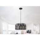 Rabalux 2158 Alessandra Hängelampe schwarz E27 3x60W