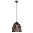 Rabalux 2277 Manorca Hängeleuchte E27 1x40W schwarz / gold
