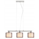 Rabalux 2630 ANASTASIA Hängeleuchte 3xE27 braun