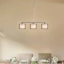 Rabalux 2630 ANASTASIA Hängeleuchte 3xE27 braun