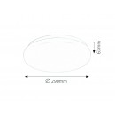 Rabalux 3338 Rob Deckenleuchte LED 20W 1400 lm 3000K